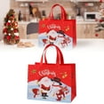 thumbnail image 2 of Gnwei Christmas Gift Bags - Non-Woven Reusable Holiday Gift Bags with Handles, Jumbo Xmas Tote Bags for Christmas Party, Gift Wrapping, New Year Favors & Decorations, 2 of 9