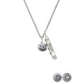 thumbnail image 2 of Delight Jewelry Silvertone Small Jack O'Lantern with Stem Silvertone Best Friends Forever Bar Charm Necklace, 23", 2 of 4