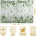 thumbnail image 4 of Sage Green Leaf Placemats Set of 4 Eucalyptus Leaves Place Mats 12×18 Inch Spring Summer Rustic Vintage Farmhouse Washable Linen Fabric Table Mats for Party Kitchen Dining Outdoor Indoor Decor, 4 of 7