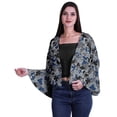 thumbnail image 1 of Moomaya Cardigan à Manches Cloche Imprimé devant Vêtements d'Été pour Femmes, 1 of 1