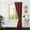 Maroon, variant on Ample Decor Blackout Curtain 46 x 95 inch Maroon Set of 1, Room Darkening for Bedroom, Noise Reducing, Privacy Protection