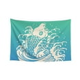 thumbnail image 1 of Abstract Fish Animal Tapestry, Wall Tapestry Decor Home Decor Bedroom Living Room Dorm Tapestry Room Wall Hanging, 60"x40", 1 of 8