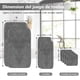thumbnail image 2 of Juego de Toallas de Baño de 8 Piezas, Suave y Agradable para La Piel Vellón de Coral Toalla, Super Absorbente y Secado Rápido, Lavable a Máquina, Toallas Baño para Hogar, Hotel, Gimnasio(Gris Oscuro), 2 of 8