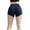 Navy Blue, variant on Sevpuikl Women's High Waist Butt Lifting Seamless Shorts Tummy Control Summer Gym Yoga Beach Pants Biker Shorts