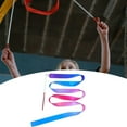 thumbnail image 2 of RYUJNDK Gymnastic Ribbon Sparkling Dancing Ribbon Twirling Batons Long Ribbon Streamers Rhythmic Gymnastics for Artistic Dancing, 2 of 8