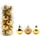 thumbnail image 1 of 24 piezas de adornos navideños pequeños de 1,57 pulgadas, irrompibles, para decoración de fiestas, bodas y fiestas, incluye ganchos para adornos de árbol (naranja, 4 cm/1,57 pulgadas), 1 of 5