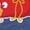 HEATHER NAVY, variant on Paw Patrol - Santa's Little Helpers Fitted Short Sleeve Graphic T-Shirt