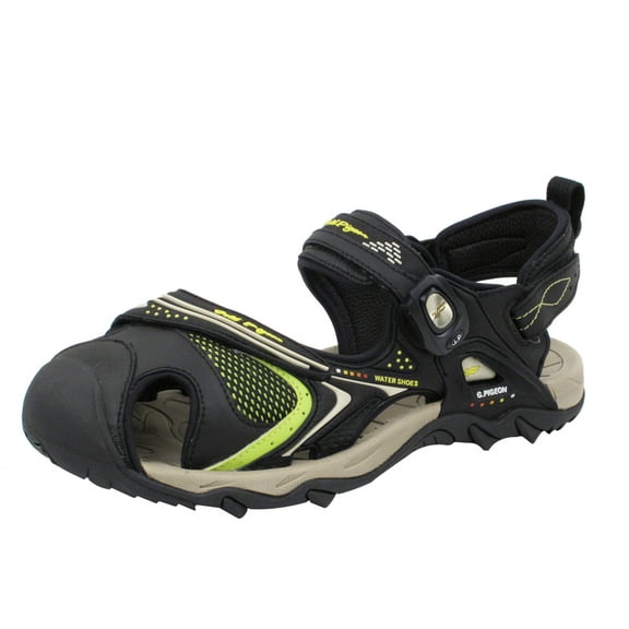 GP5937 Men Women "SNAP LOCK" Sports Water Shoes Sandals, Easy Magnetic Closure