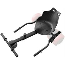 Hover Kart Go Kart Adjustable Seat Attachment for 6.5" Hover-Board Buggy - Black