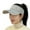 Grey, variant on Sun Visors for Women Men Sports Sun Visor Hats for Women Cotton Summer UV Hat with Ponytail Hole