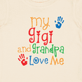 thumbnail image 4 of Inktastic My Gigi and Grandpa Love Me Boys or Girls Baby T-Shirt, 4 of 5