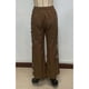 thumbnail image 4 of Womens Wide Leg Pants Print Pants Elastic Waist Drawstring Baggy Pant Soft Streetwear Trousers Sky Blue XXL, 4 of 4