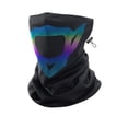thumbnail image 2 of Black Scarf Winter Riding Mask Warm Scarf Wind-Proof Water-Proof Ear Protection Reflective Headscarf for Men Women, 2 of 3
