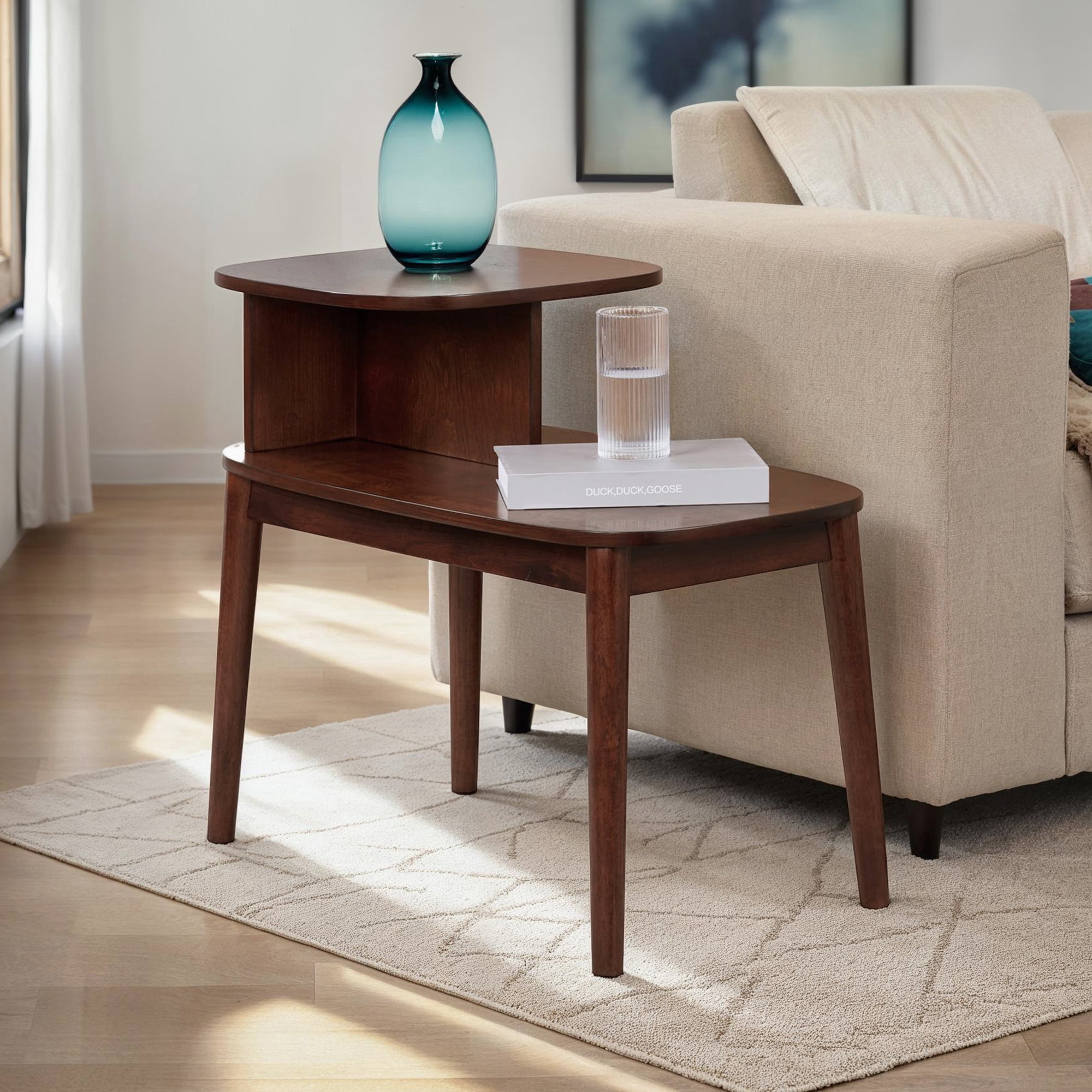 Convenience Concepts Maxwell Mid Century End Table