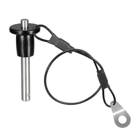 

304 Stainless Steel Grip Push-Button Locking Pins with 24cm Wire (6mm-25mm)