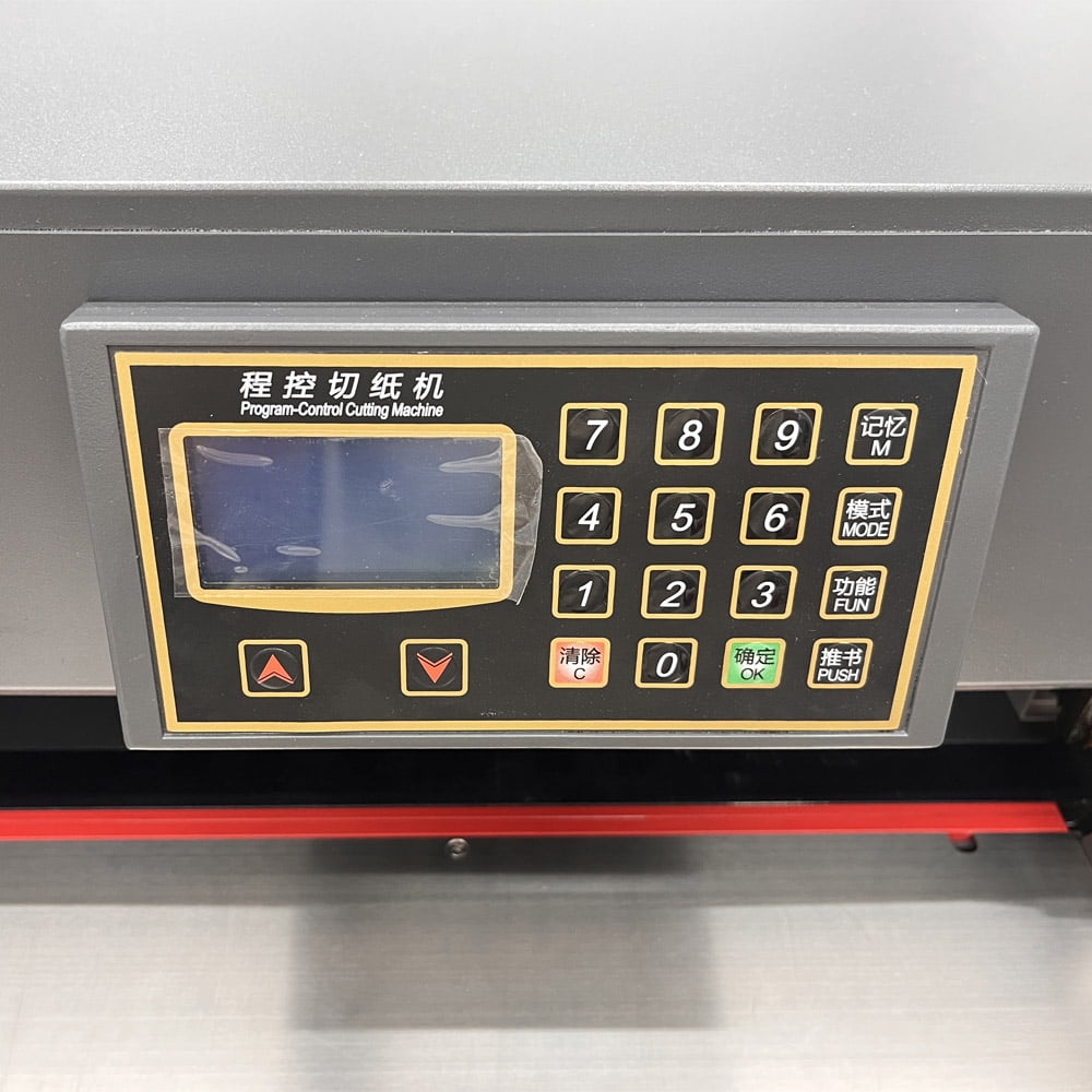 INTSUPERMAI Electric Paper Cutter 490mm Program Paper Cutting Machine