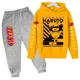 thumbnail image 1 of Sudadera con capucha de Naruto para niños, suéter con estampado de Kakashi, Hatake Sasuke, chándal informal de Cosplay Harajuku, Tops geniales, sudaderas con capucha de otoño, 1 of 1