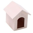 thumbnail image 2 of Casa de madera para mascotas, perros y gatos, escala 1:12, muebles de simulación, modelo de juguete, escena de vida Blanco, 2 of 9