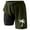 Dark Green, variant on Men Swim Trunks with Compression Liner Inseam Board Shorts, Bathing Suit with Pockets, Made of Suitable Material for Summer