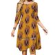 thumbnail image 1 of Vestido de cuello cuadrado Hilda de Wood Man Vestido de verano dulce Vestido elegante con estampado de cuello halter para mujer Woodman Wood Man Wood Man Hilda Twig, 1 of 6