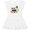 AA-White, variant on Inktastic Halloween Trick Rawr Treat with Dinosaur Gift Baby Girl Dress