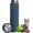Navy Blue, variant on -in-  Infuser Bottle for Loose , Coffee, Fruit-Infused Water (Hot/Cold) - 16.9oz Insulated Stainless Steel Coffee Travel Mug,  Infuser Cup, Leakproof  Cup & Water Tumbler