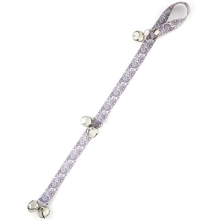 UPC: 0739810152257 | Mighty Paw Tinkle Bells 2.0 Designer Dog Doorbells Stylish Fabric with Bells Housetraining Doggy Door Bells for Potty Training