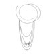 thumbnail image 3 of Lady Shoulder Chain Multilayer Upper Arm Pendant for Festival prom 2pcs Yuyangstore Cadena del cuerpo, 3 of 9