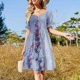 thumbnail image 2 of Lavender , Multiple Small Butterflies Colorful (32) 2025 Dress Evening Elegant And Chic Women for Outfits Beach Clothes Women Dress, 2 of 6