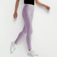 thumbnail image 5 of Hinvhai Girls Athletic Leggings V Cross Yoga Pants Teen Girls with Pocket for Workout,Gym,Running,Dance Purple 7-8 Years, 5 of 7