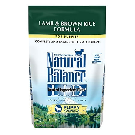 Natural Balance LID Lamb & Rice Dry Puppy Food 4.5