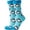 Sky Blue2, variant on BRICH Cute Cartoon Patterns Funny Crew Socks for Adults Yellow One Size