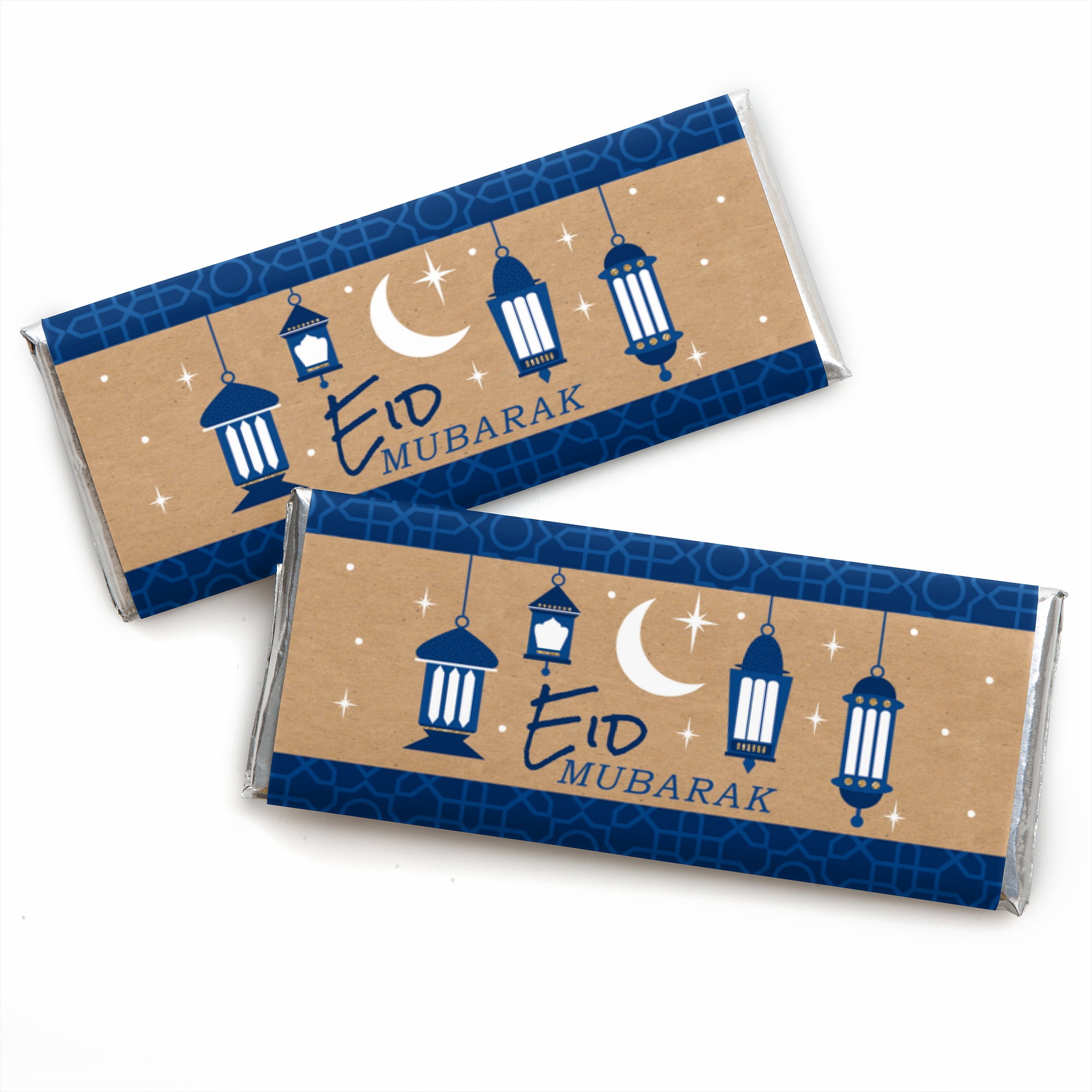 Ramadan Candy Bar Wrapper Eid Mubarak Favors Set of 24