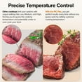 thumbnail image 3 of Precision Induction Cooktop, 10.25” Shatter-Proof Ceramic Glass, 6.5” Heating Coil, 45 Temps from 100°F to 500°F, 3 Wattage Settings 600, 900 & 1300 Watts, 3 of 5