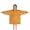 Orange Girl Sunflower, variant on Blue Orange Sunflower Leaf Pattern Blanket Hoodies for Kids 6-13YR Oversize Wearable Blanket Hoodies for Boys Girls Teens