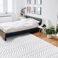thumbnail image 6 of Area Rugs 2x3 Ft Geometric White Lines Non-Slip Washable Rug Indoor Rug Floor Mats Non Shedding Carpet for Living Room Bedroom Dining Room Home Decor, 6 of 8