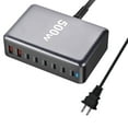 thumbnail image 1 of 500W USB-C Fast Charger Station, 8-Port Type C Charging Block, PD 100W Laptop Power Adapter, Multi-Device Hub for MacBook Pro & Phones, 1 of 8