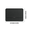 thumbnail image 3 of COM1950s Universal Laptop Sleeve with Stand,Multifunctional Protective Case for 11-12 Inch Laptops,Magnetic Closure Lightweight Cover,Adjustable Angle Portable Design,6 Colors Available, 3 of 9