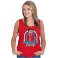 thumbnail image 5 of Betty Boop Cartoon American Beauty Tank Top Tee Shirt Women Brisco Brands X, 5 of 6