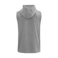 thumbnail image 6 of asjyhkr Mens Cotton Sleeveless Shirts with Hoodie Active Running Gym Athletic Summer Casual Tank Top M-3XL, 6 of 8