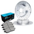 thumbnail image 1 of R1 Concepts Rear Brakes and Rotors| Automotive Replacement Brake Kits| Rear Ceramic Brake Pads and Rotors Kit| Fits 2010-2013 Kia Soul, 1 of 4