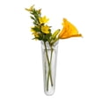thumbnail image 4 of Gadjit Mini Window Vase Gift Pack - Clear Vinyl Suction Cup Vase Flower Holder for Windows, Mirrors, File Cabinets, Reusable & Unbreakable, 3 Vases, 4 of 9