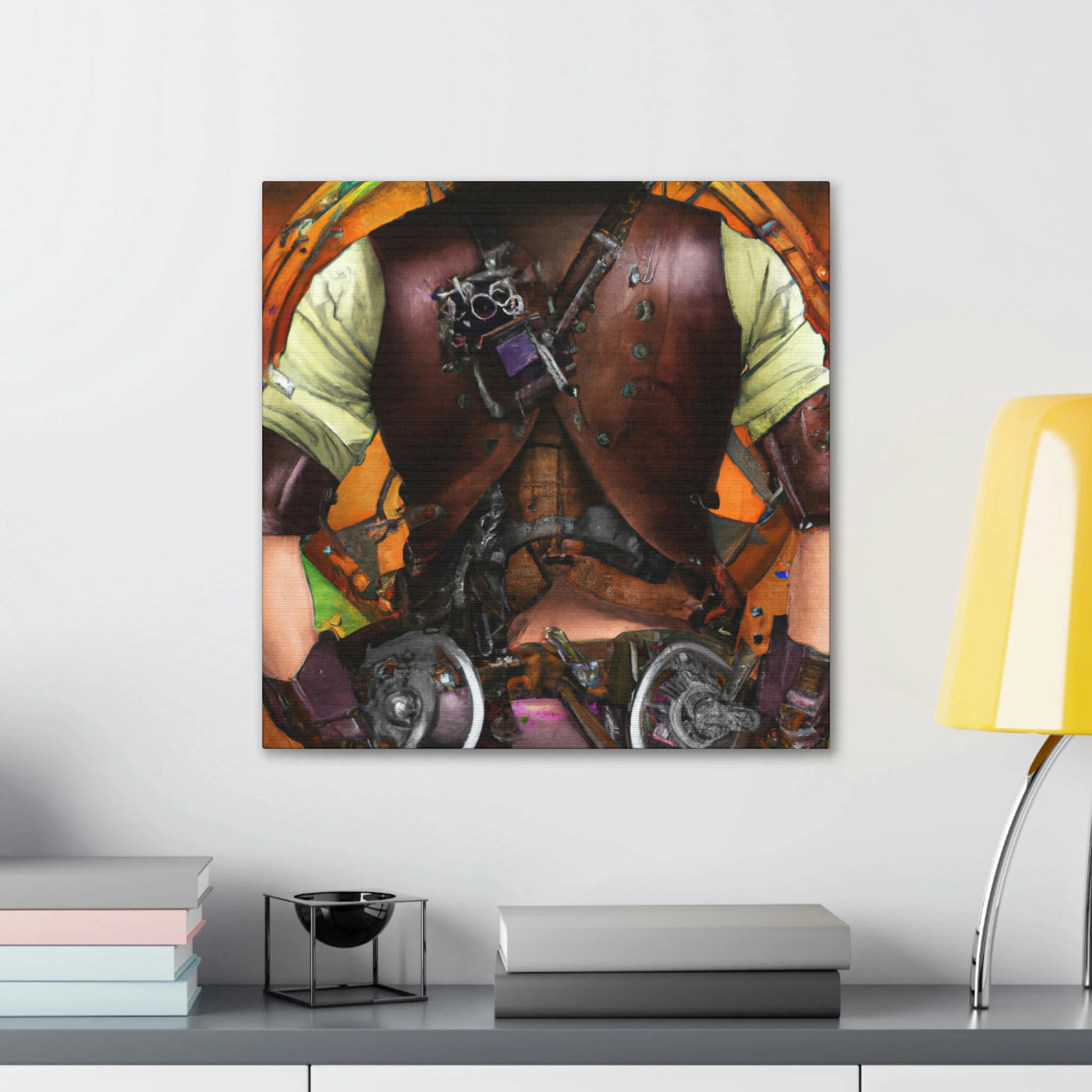 Leather Holster Mechanism - Canvas