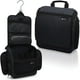 thumbnail image 1 of D&D Neceser de viaje colgante para hombres y mujeres – Kit organizador de cosméticos, maquillaje y artículos de tocador con 10 compartimentos, cremalleras YKK, gancho giratorio de metal XXL, nailon re, 1 of 5