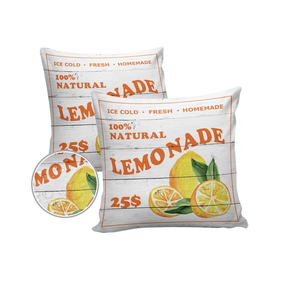 Pack of 2 Outdoor Pillow Covers, Black and White Whalecome Waterproof Square Throw Pillowcase Cushion Decorative Pillow Covers for Couch Patio Tent, 18x18 in