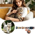 thumbnail image 1 of Outdor Collar For And Cats Adjustable Breakaway Buckle Comfortable Soft Nylon Breathable Reflective Stitching Easy Clean Outdoor Walking Training, 1 of 6