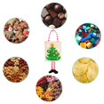 thumbnail image 4 of Arpillera Con Pies Colgantes Creativos Para Decoración Navideña, Bolsa De Mano De Gran Capacidad Para Regalo De Dulces, Para Galletas, Aperitivos, Dulces Cateissary HA045219-04, 4 of 6