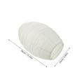 thumbnail image 2 of LOLIPPYY Paper Lamp Shade: Foldable Paper Lantern Lampshade Oval Hanging Light Shade Pendant Lamp Cover for Home Bedroom and Party Decor, 2 of 7