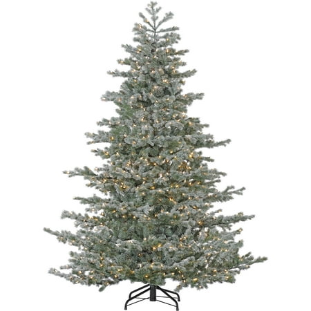 Fraser Hill Farm 7.5 Ft. Oregon Fir Artificial Christmas Tree with Smart String