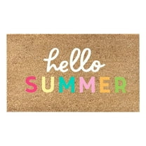 Entrance Doormat Funny Floor Mat Door Matts Outdoors Hello Summer Door Mat Easy Clean Patio Porch Entryway Mat 5x3 Rugs for Entryway Funny Cat Welcome Mat Front Door Mat Entrance 16x24IN